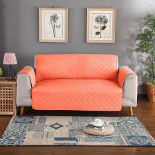 Peach Ultrasonic Quilted Sofa Covers | Luxurious & Durable | Couch Cover | Direct from Ichra Lahore